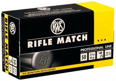 RWS 22 LR RIFLE MATCH PAR 500