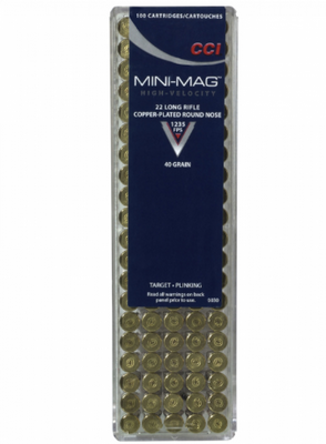 CCI 22 LR MINI MAG HP 36G PAR 500