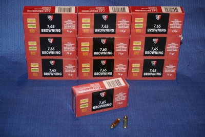 FIOCCHI 7.65 FMJ 73 X500