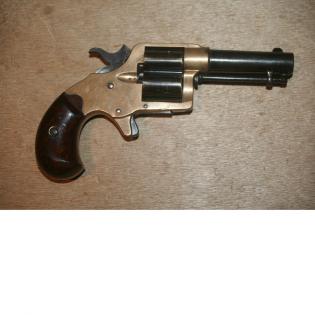 COLT HOUSE AND CLOVERLEAF MODEL REVOLVER