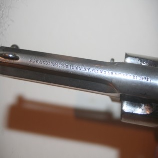 Remington-smoot New Model N°1 Revolver Calibre 30 Rimfire Short