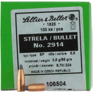 SELLIER BELLOT CAL.5,6 SP 55GR