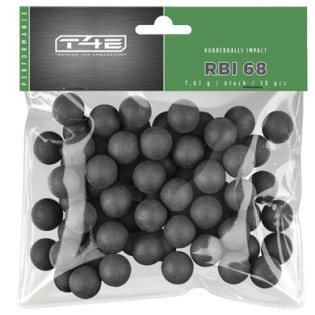 BILLE NOYAU ACIER T4E CAL.68