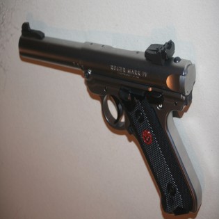 Pistolet semi-automatique Ruger Mkiv Target 22 LR