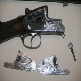 Fusil superposé Merkel àplatine Modele 303 E Calibre 12 / 70
