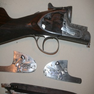 Fusil A Platine Artisanal Belge calibre 12/70