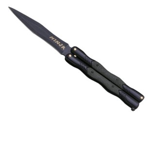 Couteau Papillon Cudeman Ninja Abs Vert