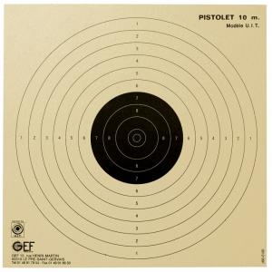 CIBLE PISTOLET 10M 17X17
